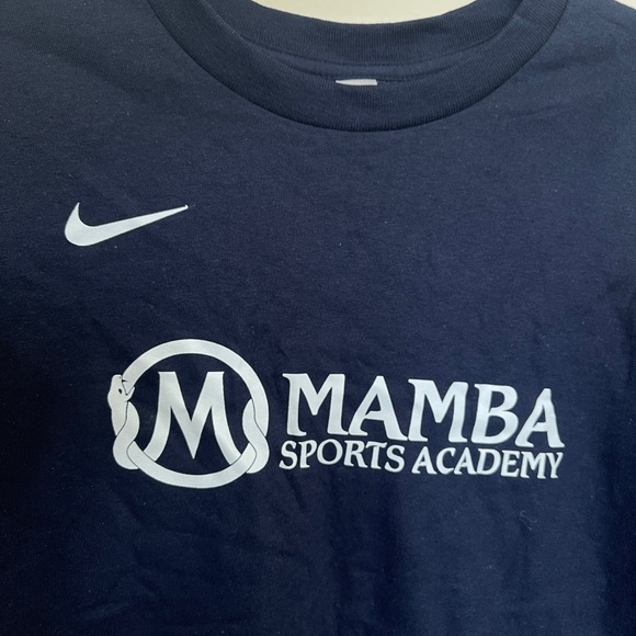 Medium Navy Blue “Mamba Sports Academy” shirt (please read description) - Picture 2 of 3